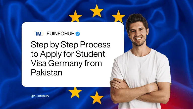 apply for student visa germany from pakistan step by step