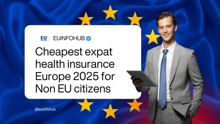 cheapest expat health insurance europe 2025 for non eu citizens