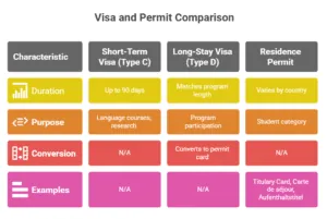 different types of student permits