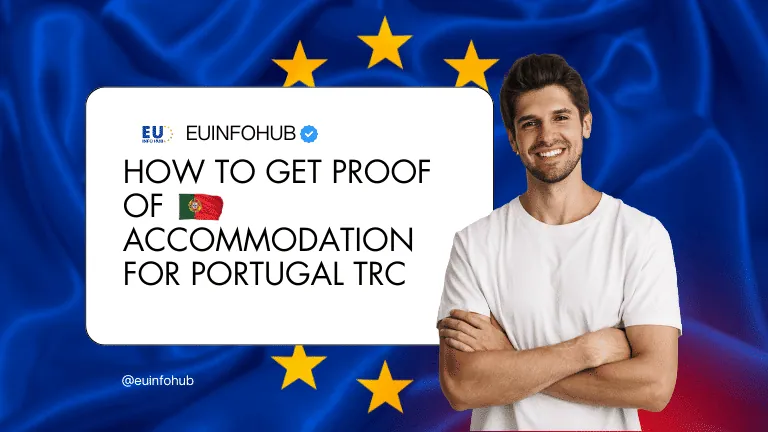 how to get proof of accommodation for portugal trc