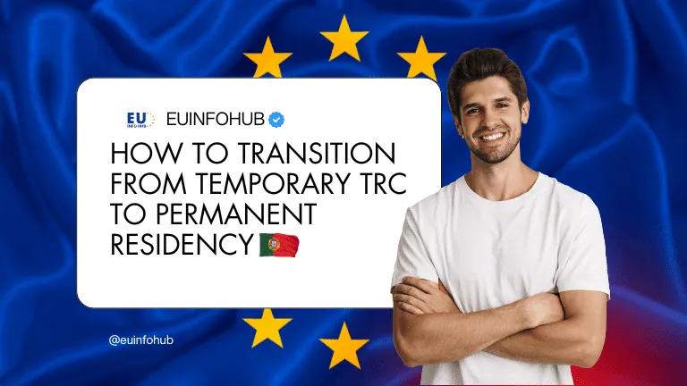 how to transition from temporary trc to permanent residency
