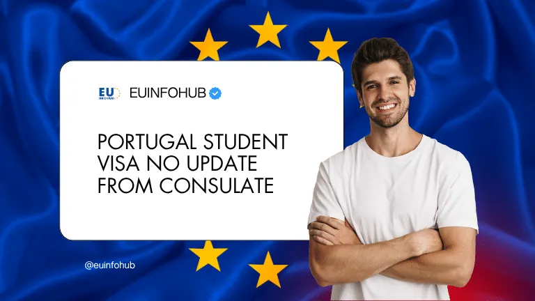 portugal student visa no update from consulate