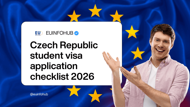 czech republic student visa application checklist 2026