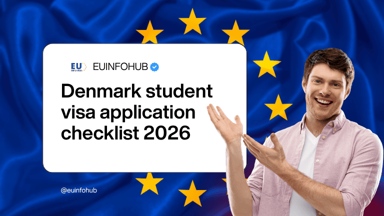 denmark student visa application checklist 2026