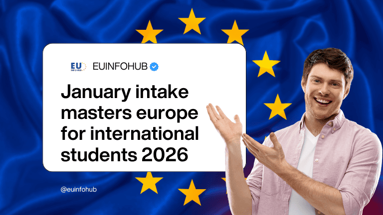 january intake masters europe for international students 2026