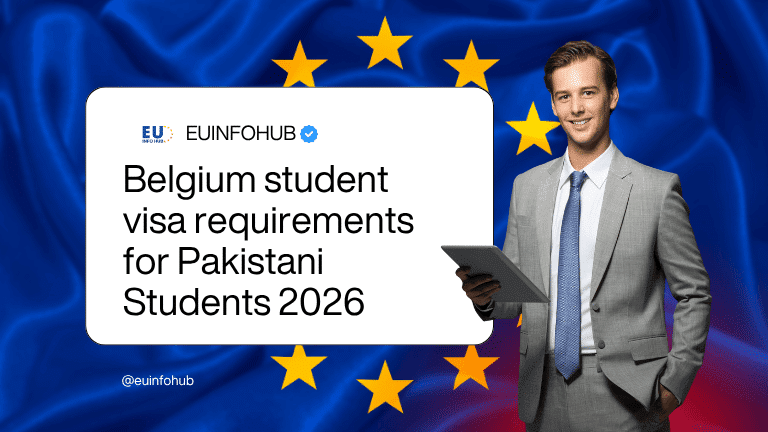 belgium student visa requirements for pakistani students