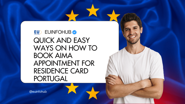how to book aima appointment for residence card portugal