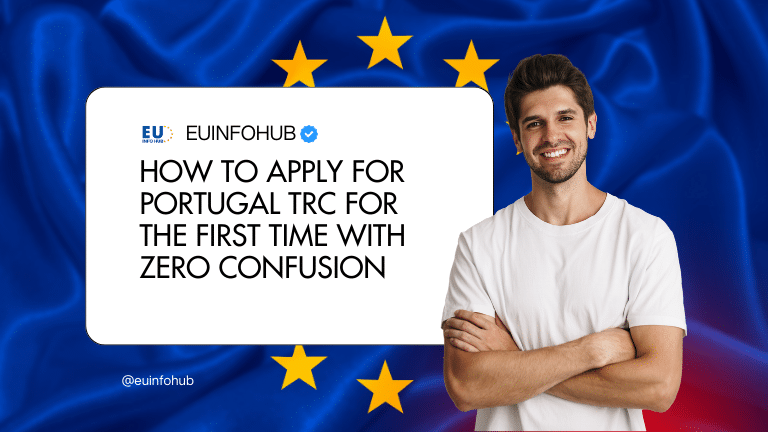 how to apply for portugal trc for the first time