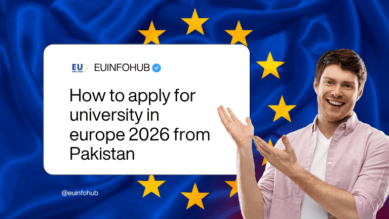how to apply for university in europe 2026 from pakistan