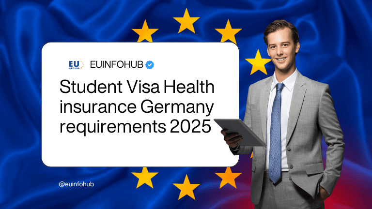 student visa health insurance germany requirements 2025