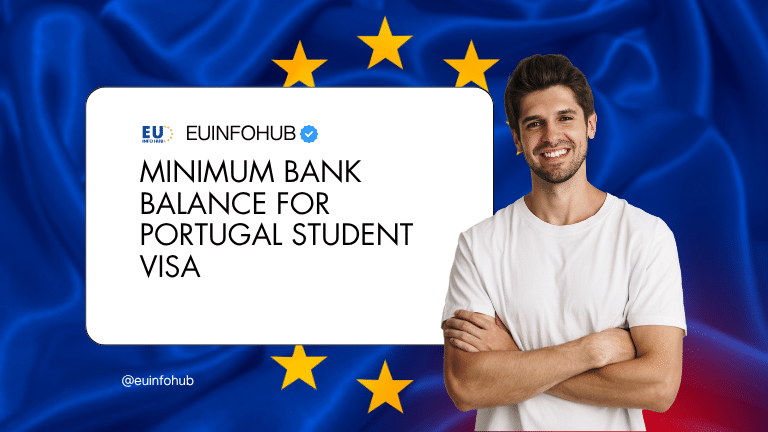 minimum bank balance for portugal student visa